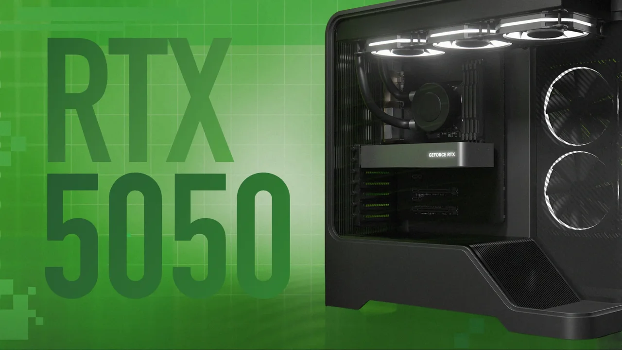 کارت گرافیک دسکتاپ RTX 5050 رسما معرفی شد